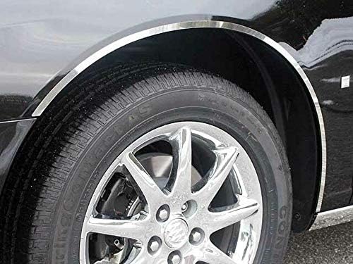 QAA illik 2006-2011 Buick Lucerne 4 Darab Rozsdamentes Kerék Hát az Akcentus Berendezés, 0.5 Szélesség, Teljes Hosszúságú WQ46551