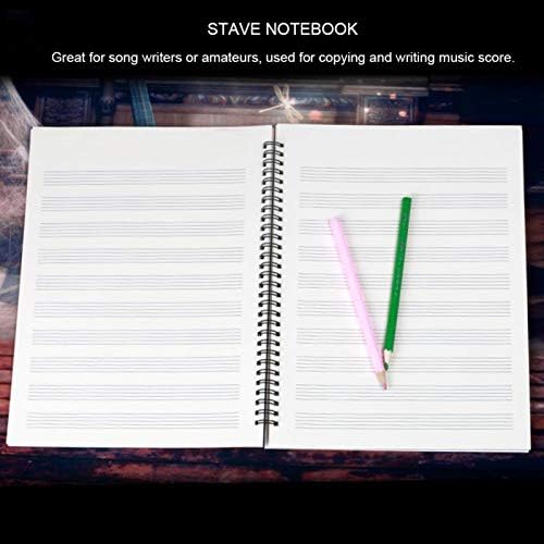 Gyönyörű Gyakorlati Notebook Írás kotta a Zene Szerelmeseinek(Sárga Maci Minta)