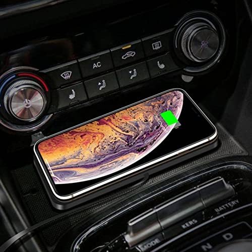 NA Autó, Csúszásmentes szőnyeg Vezeték nélküli Töltő Apple Samsung autó Upgrade Módosított Általános 15W