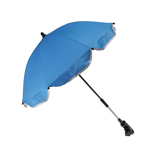 Baoblaze Cserélhető Esernyő Babakocsi Állítható Babakocsi Napernyő Esernyő Esernyő Támogatás - Kék leírtak szerint