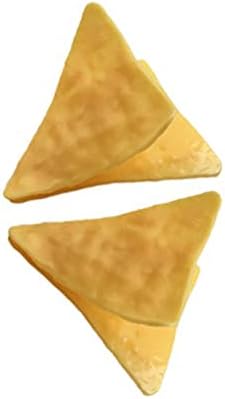 fublousRR5u chips Formájú Klipek Friss Élelmiszer Csomagokat Bilincs Klipek Sűrű Kényelmes, Praktikus Műanyag 2db Háromszög