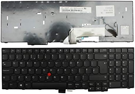 Keyboards4Laptops egyesült KIRÁLYSÁG Elrendezés Mutató Fekete Keret Fekete Windows 8 Csere, Laptop Billentyűzet Kompatibilis Lenovo