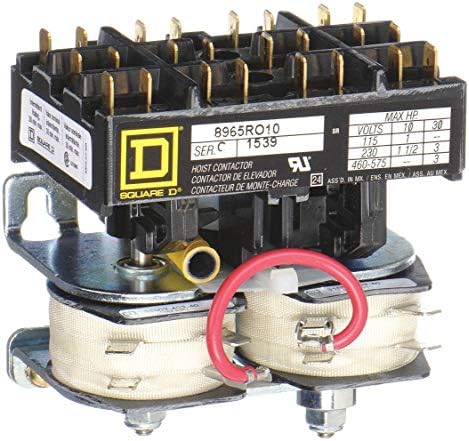 A SCHNEIDER ELECTRIC 8965RO10V01 Emelő Mágneskapcsoló 600-Vac-R Plusz Opciók Elektromos Box