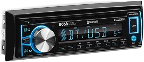 FŐNÖK Audio Rendszerek 750BRGB Autó Hifi - Egységes Din, Bluetooth, CD-MP3-WMA-USB AM FM Rádió, Levehető előlap, Több Színű Megvilágítás