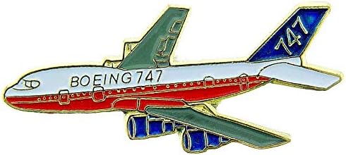 A Boeing 747-es oldalnézet Kereskedelmi repülőgép Repülőgép Kalap, vagy Kitűző